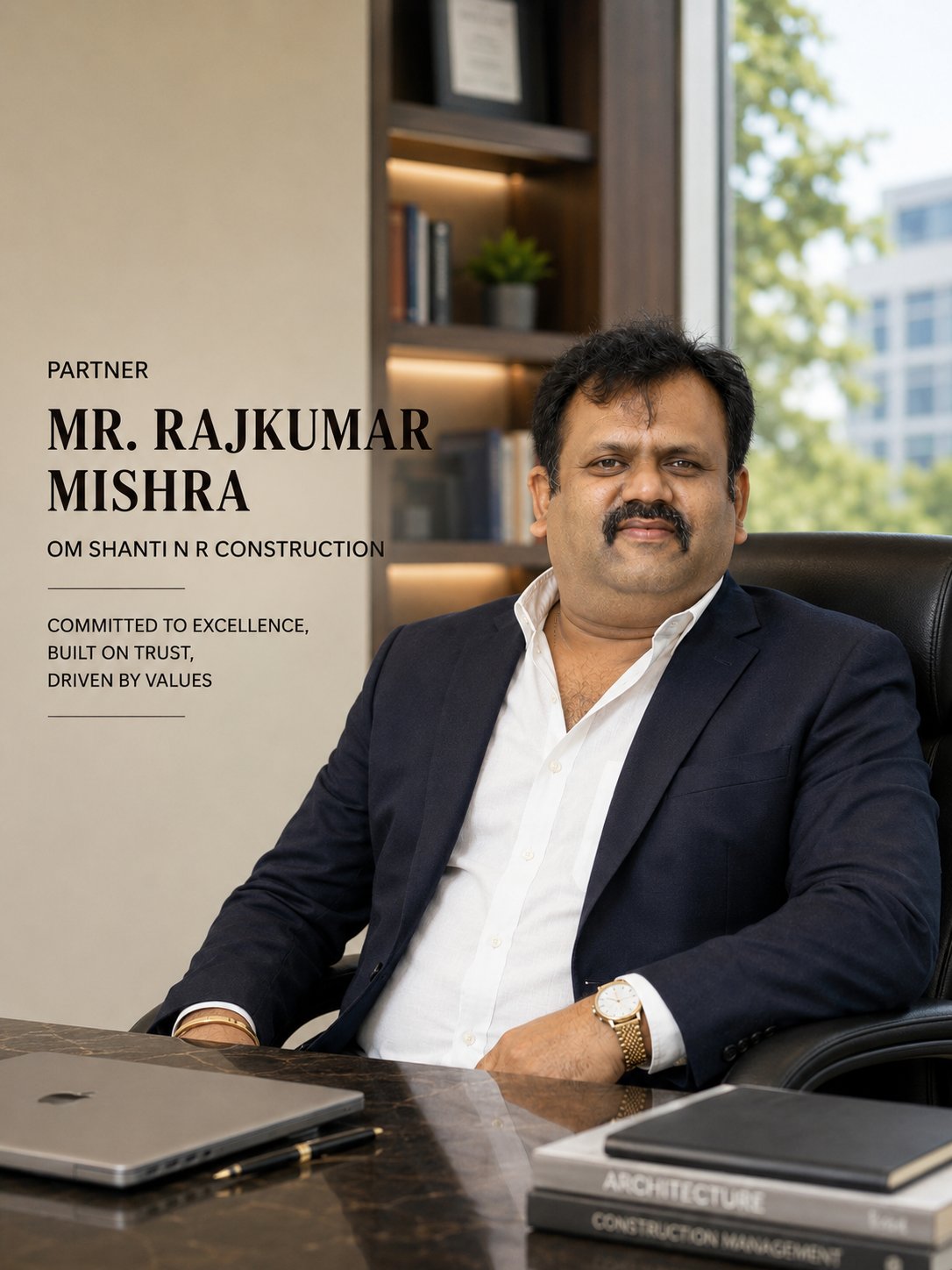 Rajkumar Mishra — Partner, Om Shanti N R Construction